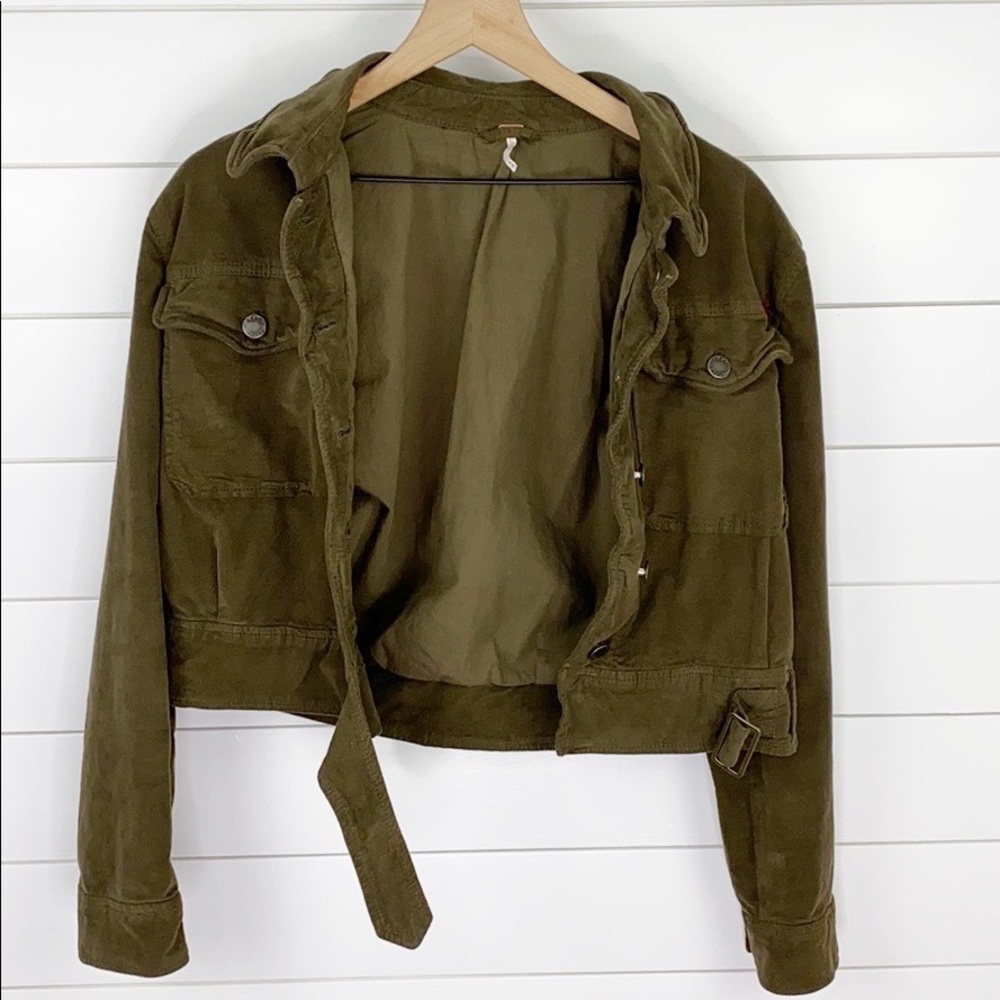 FREE PEOPLE Moss Everlyn Corduroy Jacket Sz Med - Picture 8 of 16
